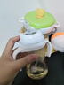 安配离乳学饮嘴吸管8个月以上 奶瓶配件（适配贝亲第3代宽口奶瓶） 实拍图