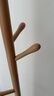 栖音阁实木衣架落地卧室衣帽架客厅挂衣服架子落地衣架家用立式挂包架 实拍图