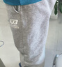 361°童装 儿童裤子25冬季男女童3-14岁针织长裤 【加绒】浅瓦花灰 160 实拍图