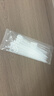 【国标足数】尼龙扎带3*100型白色易拉捆绑带塑料扎带束线带自锁 国标3*150【100条】 实拍图