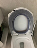 百字马桶垫坐垫秋冬2只装保暖马桶圈垫四季坐便垫可水洗马桶套 实拍图