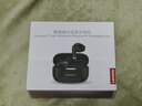 联想（lenovo）真无线蓝牙耳机 半入耳式耳机 音乐运动游戏耳机蓝牙5.4 适用苹果小米手机 EA110月岩白 实拍图
