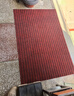 柏能条纹入户地垫门口红地毯入户门脚垫进户门口地垫可裁剪80x120cm 实拍图