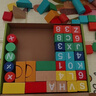 QZMEDU62粒大颗粒积木字母数字拼搭游戏儿童益智玩具男女孩生日新年礼物 实拍图