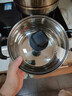 美厨（MAXCOOK）汤锅 304不锈钢汤锅汤煲20cm 加厚复合底 燃气炉电磁炉通用YC-20 实拍图