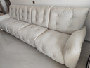 芝华仕头等舱云朵30202猫抓布艺电动功能沙发白3.45m简约奶油小户型客厅 实拍图