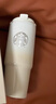 星巴克（Starbucks）杯子 经典系列保温吸管杯 高颜值大容量随行水杯男女士送礼礼物 渐变款不锈钢双饮口提手杯820ml 实拍图