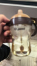 世喜学饮杯鸭嘴杯儿童水杯吸管杯学饮杯6个月以上防呛水带吸管300ml 学饮杯+鸭嘴 实拍图