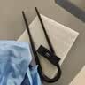 得力（deli）U型锁包胶锁玻璃门锁防盗B级锁芯电瓶车锁抗剪防撬290-400mm 实拍图