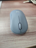 罗技（Logitech）M221 轻音鼠标 无线鼠标 办公鼠标 对称鼠标 带无线微型接收器 雾霭蓝 实拍图