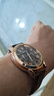正品男士手表高档休闲石英表简约气质男表皮带高颜值罗马时尚腕表 指挥官款 实拍图