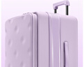 不莱玫行李箱女拉杆箱登机旅行箱男密码大容量侧开三代28英寸 紫色 实拍图