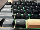 京东京造JZ990Pro三模无线蓝牙有线办公游戏键盘电竞PBT键帽RGB送男友独立数字区续航外设机械键盘鎏金黑 实拍图