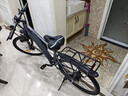 永久锂电池助力电动自行车禧玛诺变速超长续航山地车男女士双碟刹单车 F58摩天灰【助力续航约20-30KM】线碟 26英寸 实拍图