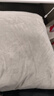 京东京造棉花糖抱枕 超柔棉棉绒沙发床头客厅办公室腰靠枕垫 灰色45x45cm 实拍图