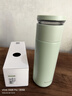 乐扣乐扣（LOCK&LOCK）心仪茶水分离保温杯316L不锈钢商务水杯440ML薄荷绿LHC4285MIT 实拍图