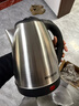 美菱（MeiLing）烧水壶热水壶电热水壶 304不锈钢电水壶 2L大容量 MH-D2032银色 实拍图