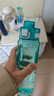 希乐运动水杯大容量tritan男女学生塑料杯子带滤网茶杯 惊艳蓝680ml 实拍图