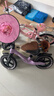 喜尔唯儿童平衡车可调节1到12岁宝宝滑步车小孩自行车轻便无脚踏自行车 12寸 暗夜紫【2-6岁适用】 +礼包 实拍图