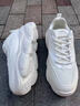 安踏喵喵鞋丨关晓彤同款老爹鞋女鞋秋冬季革面厚底增高运动休闲小白鞋 实拍图
