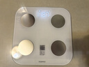 华为（HUAWEI）智能体脂秤 3 蓝牙版 凝霜白 家用智能体脂秤体重秤电子秤 人体成分检测算法 13项身体数据监测 实拍图