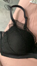 爱慕无钢圈聚拢上托侧收轻盈性感蕾丝文胸AM171791黑色B80 实拍图