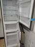 海尔（Haier）「真省电」217L三门小冰箱黑金净化一级能效风冷无霜星辉银BCD-217WGHC3E9S9国家补贴 实拍图
