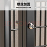 京喜自营-专用品牌狗笼中大型犬带厕所狗笼子三面方管加粗 送货上门 【热销】升级三面方管黑色【95*63*83】 实拍图