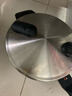 菲仕乐fissler德国进口不锈钢高压锅家用快锅防爆压力锅燃气电磁炉通用 【黑武士】4.5L（约1-4人使用） 22cm 实拍图