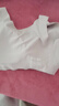 氧心（YANGXIN）云朵无尺码内衣果冻胶吊带背心女士内衣女文胸上托无痕无钢圈胸罩 兰花烟+极简白（背心款） 均码 （A-C/90-140斤） 实拍图