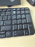 罗技（Logitech）MK220 键鼠套装 无线键鼠套装 办公键鼠套装  多媒体键鼠套装 带无线2.4G接收器 黑色 实拍图