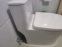 九牧（JOMOO）11396-2-1/31KB-1抗菌一级水效坐便器暴风虹吸式节水马桶305坑距 实拍图