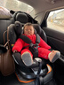 初婴贝儿童安全座椅汽车用0-4-12岁婴儿宝宝车载可坐可躺i-Size通风加热 豪华版黑+175°躺+支撑腿+遮阳棚 实拍图