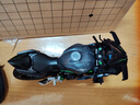 可点火摩托车川崎h2r模型机车合金1:9电动仿真玩具车男生礼物摆件 【静态版】中号 1:12川崎H2R 黑色带支架 实拍图