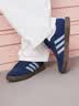 adidas「T头鞋」VL COURT 2.0复古休闲板鞋德训鞋阿迪达斯轻运动   深蓝/浅蓝/树脂黄 (推荐女生选小半码)   46 实拍图