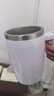 电动搅拌杯全自动咖啡杯马克杯水杯豆浆奶粉冲泡杯磁力旋转杯子 磁力搅拌杯304不锈钢380ml 实拍图