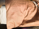 京东京造意式瓷磨四件套 60支长绒棉磨毛A类100%纯棉全棉床单被套床上冬天保暖单双人1.5m枫叶棕 实拍图