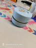 得力（deli）【得力卡通新品】卡皮巴拉桌面吸尘器 强吸力锂电款 迷你键盘除尘 橡皮屑清洁器 学生用品 BL146蓝 实拍图