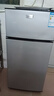 三菱小冰箱迷你小型家用冷藏冷冻宿舍出租房双门办公室电冰箱一级能效 88L银色【三天约一度电】 实拍图