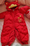 巴拉巴拉婴儿连体衣羽绒服宝宝男童女童2025新款冬装外出哈衣爬服造型拜年 实拍图