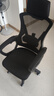 锦汐 电脑椅家用办公椅子靠背人体工学椅学习转椅老板座椅游戏电竞椅 【可后躺】黑框黑网 实拍图