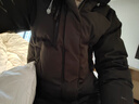 鸭鸭（YAYA）王一博同款羽绒服男士短款2025年冬季新款青少年休闲防寒保暖外套 黑色-YE5B006142D L 实拍图