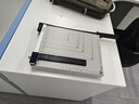 得力A4钢质切纸机 手动切纸刀裁纸刀裁纸机铡刀金属钢制照片裁剪相片割纸办公家用小型300×250mm 8014 实拍图