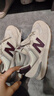 NEW BALANCE NB574官方休闲鞋女鞋复古舒适秋冬透气网鞋礼物轻便百搭运动鞋 米白色 WL574RCF 35 (脚长22cm)尺码详询客服 实拍图