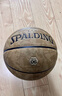 斯伯丁（SPALDING）篮球飞行员06十字型防尘吸湿皮料室内外通用7号成人青少年77-739Y 实拍图