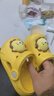 牧童儿童拖鞋夏男宝宝洞洞鞋软底女童卡通洗澡婴幼儿家居鞋奶狮黄160 实拍图