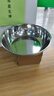 【不锈钢】和面盆厨房烘焙家用火锅盆洗菜打蛋汤锅盆醒面盆料理盆 32cm【热卖款】不锈钢 和面盆 实拍图