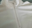 优衣库男装柔滑弹力摇粒绒半拉链套头衫/长袖481184 01 乳白色 L 实拍图