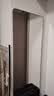 含雅 全身穿衣镜子贴墙自粘家用卧室墙面免打孔挂墙粘墙试衣落地镜子 银白色45*155【粘贴、挂墙】 实拍图
