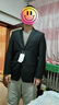 罗蒙西服套装男士商务修身西装男职业正装小西服新郎伴郎结婚礼服外套 黑色双扣【西服+西裤+衬衫】 4XL /190【160-175斤】+7件礼品 实拍图